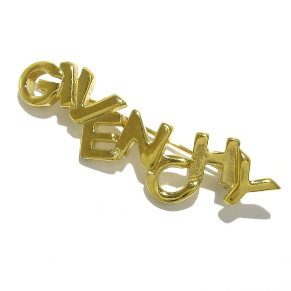 GIVENCHY - Gold Hardware Brooch 100-081525 - Picture 1 of 5